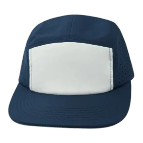 Blank - 5 Panel - Sporty - Unstructured - Navy / White (Unisex)