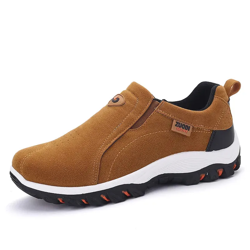 Breathable Autumn Sneakers: Lightweight Men's Slip-On Loafers