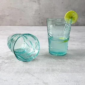 Emir Turquoise Dragonfly Drinking Glass (Set of 2)