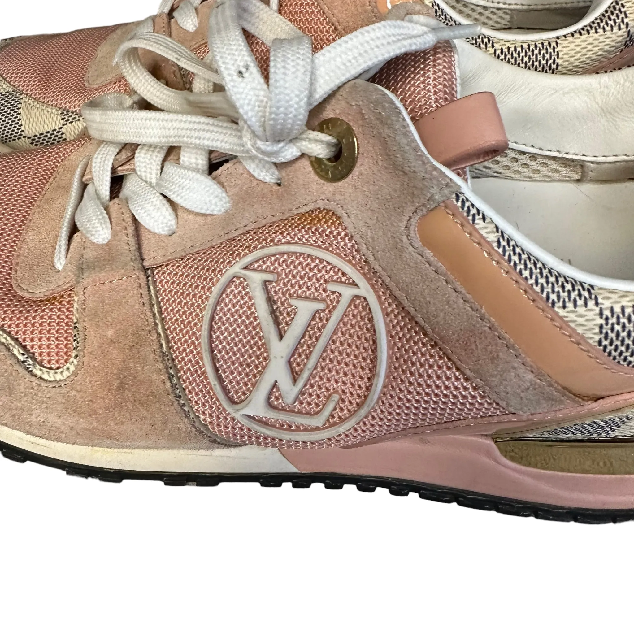 Louis Vuitton Pink Runaway Sneakers