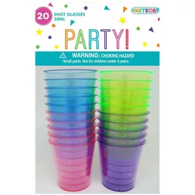Reusable Shot Glasses - Colored
