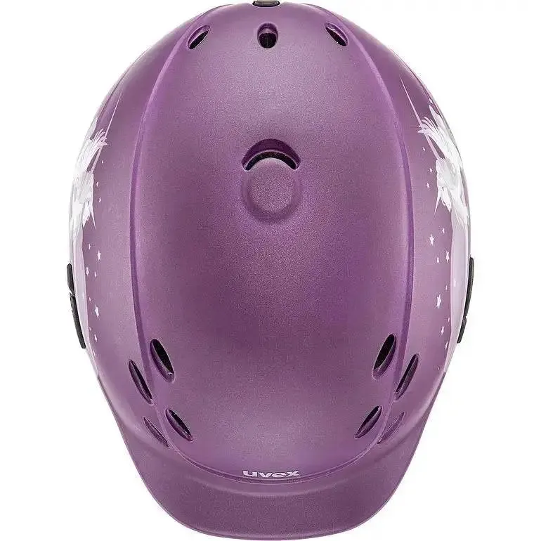 Uvex Onyxx Riding Hat Unicorn Berry Mat